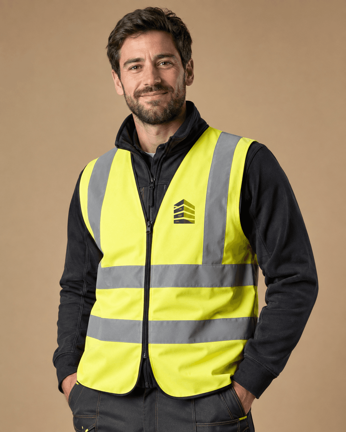 Hi-vis printing example
