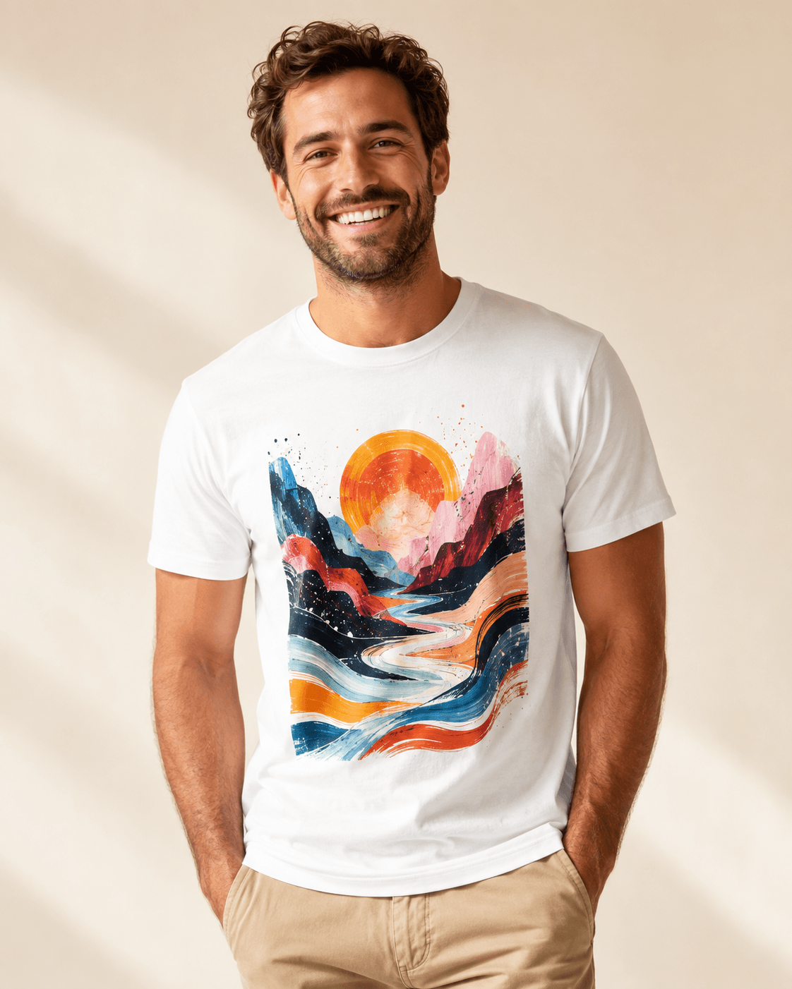 T-shirt printing example
